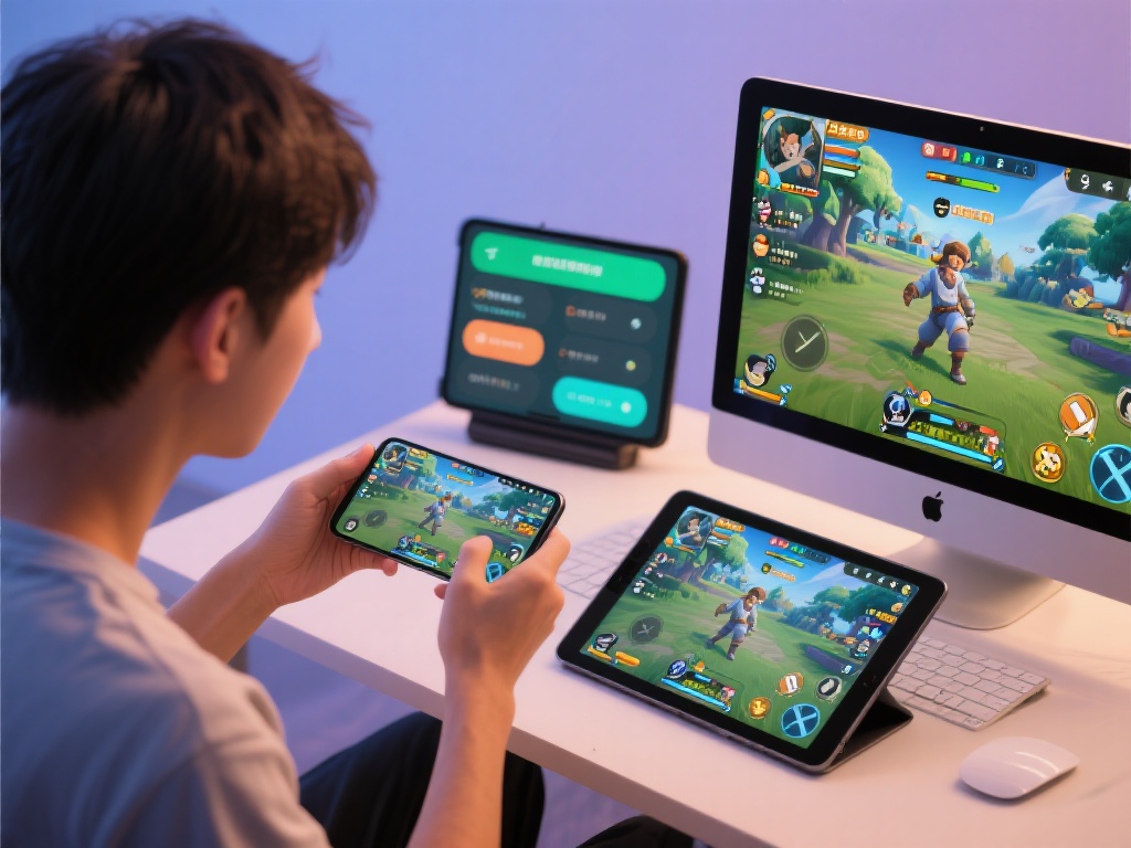 值得一提的是，九游娱乐唯一官网还支持多端同步功能。